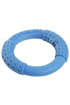 Hračka pes ring mini plovoucí létající TPR modrý Kiwi