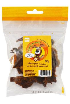 Pochoutka sušená Mapes krůtí stehna 80g