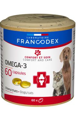 Francodex omega 3 pes kočka 60 tablet