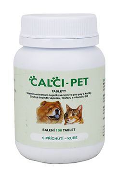 Calci Pet kuře 100 tablet
