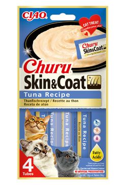 Churu Cat Skin&coat Tuna Recipe 4x14g