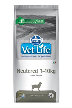 Vet Life Natural dog neutered 1-10kg 2kg