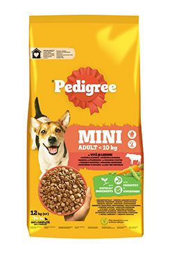 Pedigree dry mini s hovězím a zeleninou 2kg