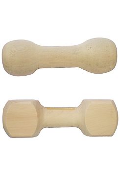 Hračka pes činka dřevo aport 125g 14,5cm Tommi