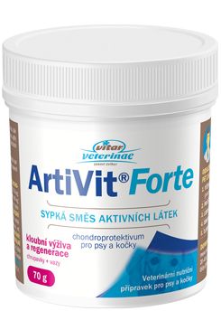 Vitar Veterinae Artivit forte prášek 70g