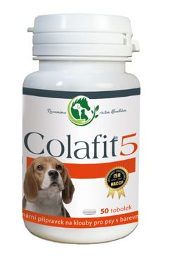 Colafit 5 Na klouby pro psy barevné 50 tablet