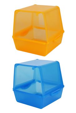 Koupelna plastová pro ptáky a exoty SP