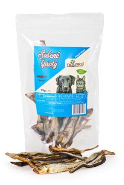 Natureca pochoutka šproty sušené 6-8cm 70g