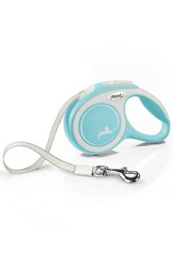 Vodítko Flexi Comfort XS pásek 3m/12kg světlemodrá new