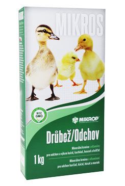 Mikros Drůbež S Vitamíny Plv 1kg Krabička