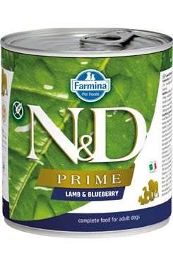 N&D Dog Prime Adult Lamb & Blueberry 285g
