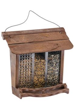 Krmítko venkovní plastové Jok 11 dekor dřevo FP