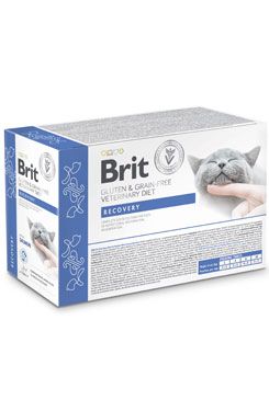 Brit Vd Cat Pouch Fillets In Gravy Recovery 12x85g