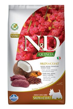 N&D Quinoa Dog Skin & Coat Venison & Coconut Mini 2,5g