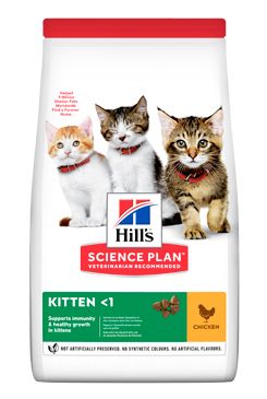 Hill S Science plan Kitten Chicken Dry 3kg