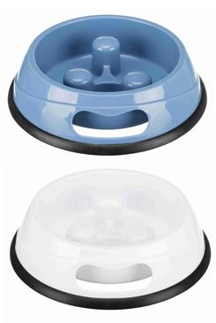 Miska plast proti hltání 0,9l 23cm mix barev Trixie