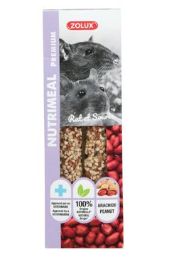 Pochoutka Nutrimeal Stick arašídy pro myši a potkany 125g