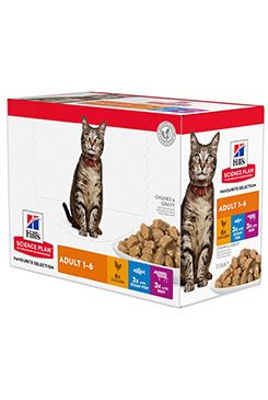 Hill S Fel. Sp Adult Chicken&beef&ocea Fish Kaps12x85g