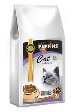 Puffins Cat Delicate Beef&tuna 2kg