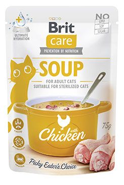 Brit Care Cat Soup With Chicken 75g