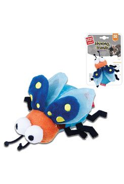 Hračka kočka Gigwi Shining Friends světluška led catnip