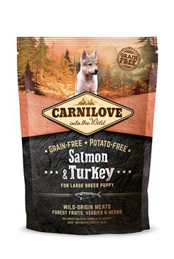 Carnilove Dog salmon & turkey for Lb puppies 1,5kg