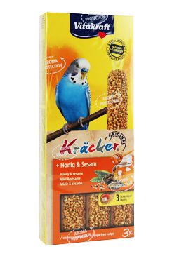 Vitakraft Bird Kräcker andulka med sezam tyčinka 3ks