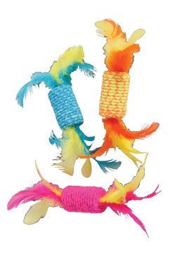 Hračka kočka elastic candy mix barev Zolux