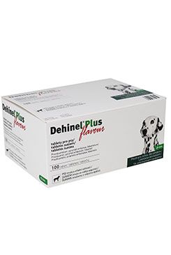 Dehinel Plus Flavour pro psy 100 tablet