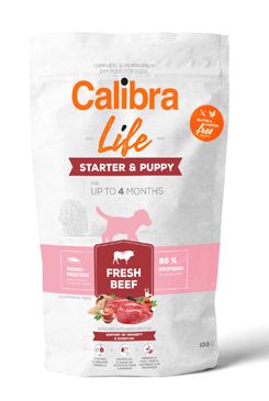 Calibra Dog Life Starter&puppy Fresh Beef 100g
