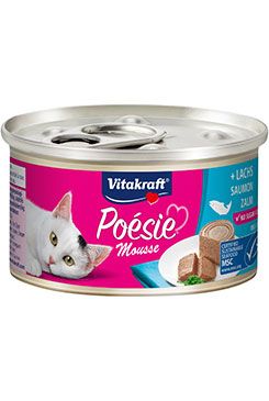 Vitakraft Cat Poésie konzerva paté paštika losos 85g