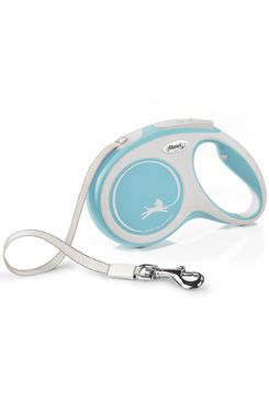 Vodítko Flexi Comfort M pásek 5m/25kg světlemodrá new