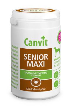 Canvit Senior Maxi pro psy ochucený 230g