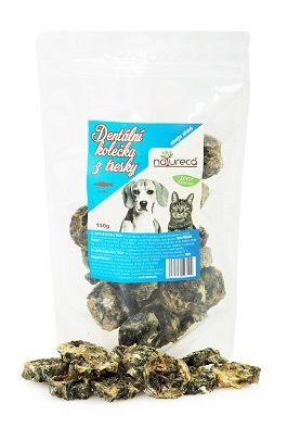 Natureca pochoutka dentální kolečka z tresky 150g