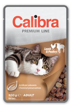 Calibra Cat  Kapsa Premium Adult Lamb & Poultry 100g