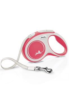 Vodítko Flexi Comfort S pásek 5m/15kg červená new