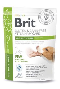 Brit Vd Dog Gf Veg High Fibre 400g