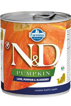 N&D Dog Pumpkin Puppy Lamb & Blueberry 285g
