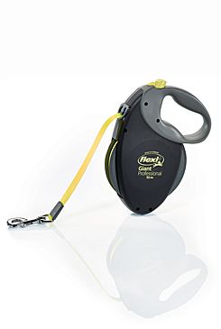 Vodítko Flexi giant professional L 10m/50kg pásek neon