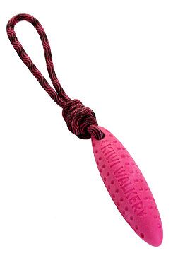 Hračka pes Zeppelin mini plovoucí z TPR růžová Kiwi