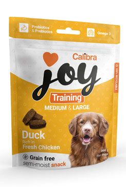 Calibra Joy Dog Training M & L duck & chicken 300g