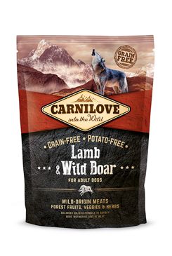 Carnilove Dog lamb & wild boar for adult 1,5kg