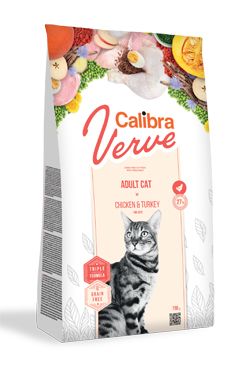 Calibra Cat Verve Gf Adult Chicken&turkey  750g