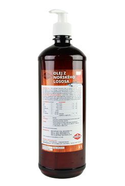Lososový olej 100% pes Zeus  1000ml
