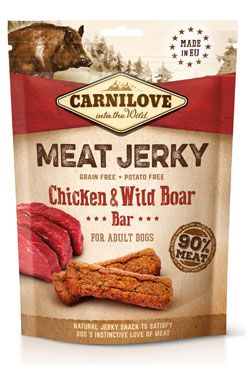Carnilove Dog Jerky boar&chicken bar 100g