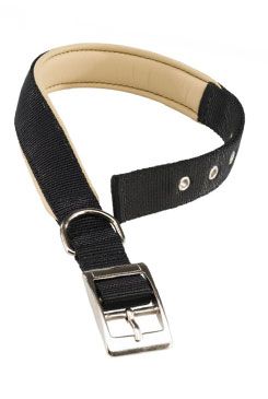 Obojek nylon Daytona C 53cmx25mm černý Fp