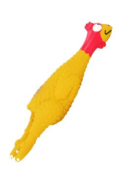 Hračka pes kuřátko latex se zvukem 14,5cm Hiphop