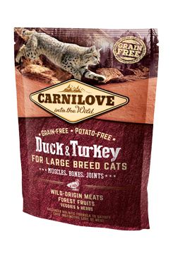 Carnilove Cat Lb duck&turkey muscles,bones,joints 400g