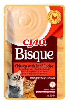 Churu Cat Ciao Bisque Chicken With Beef Recipe 40g