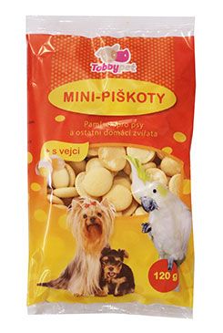 Piškoty Tobby pro psy mini 120g